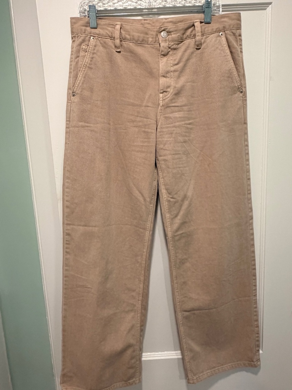 Gap Khaki Denim Pants - Size 8